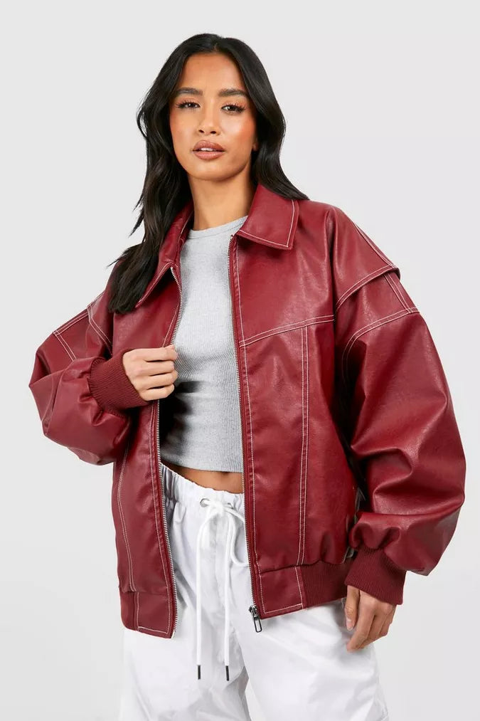 Lizzy Leather Jacket Noor Laurent