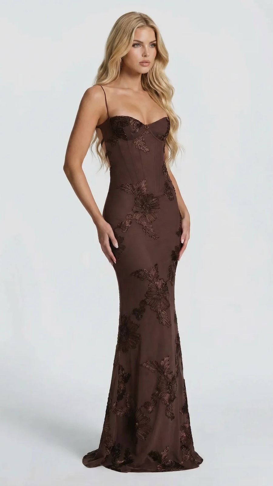 Velour Maxi Dress