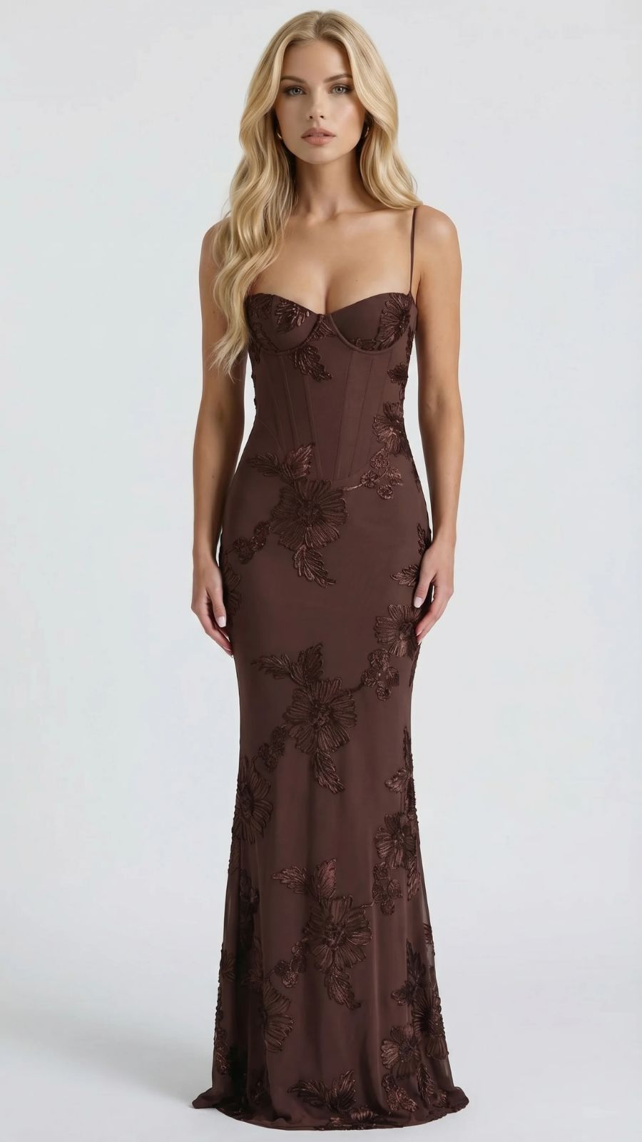 Velour Maxi Dress