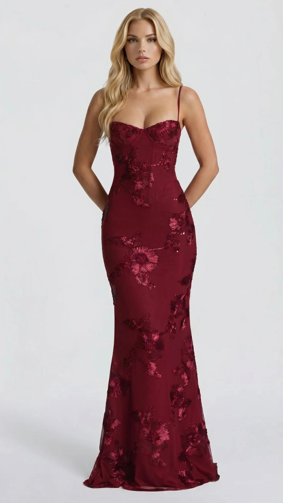 Velour Maxi Dress