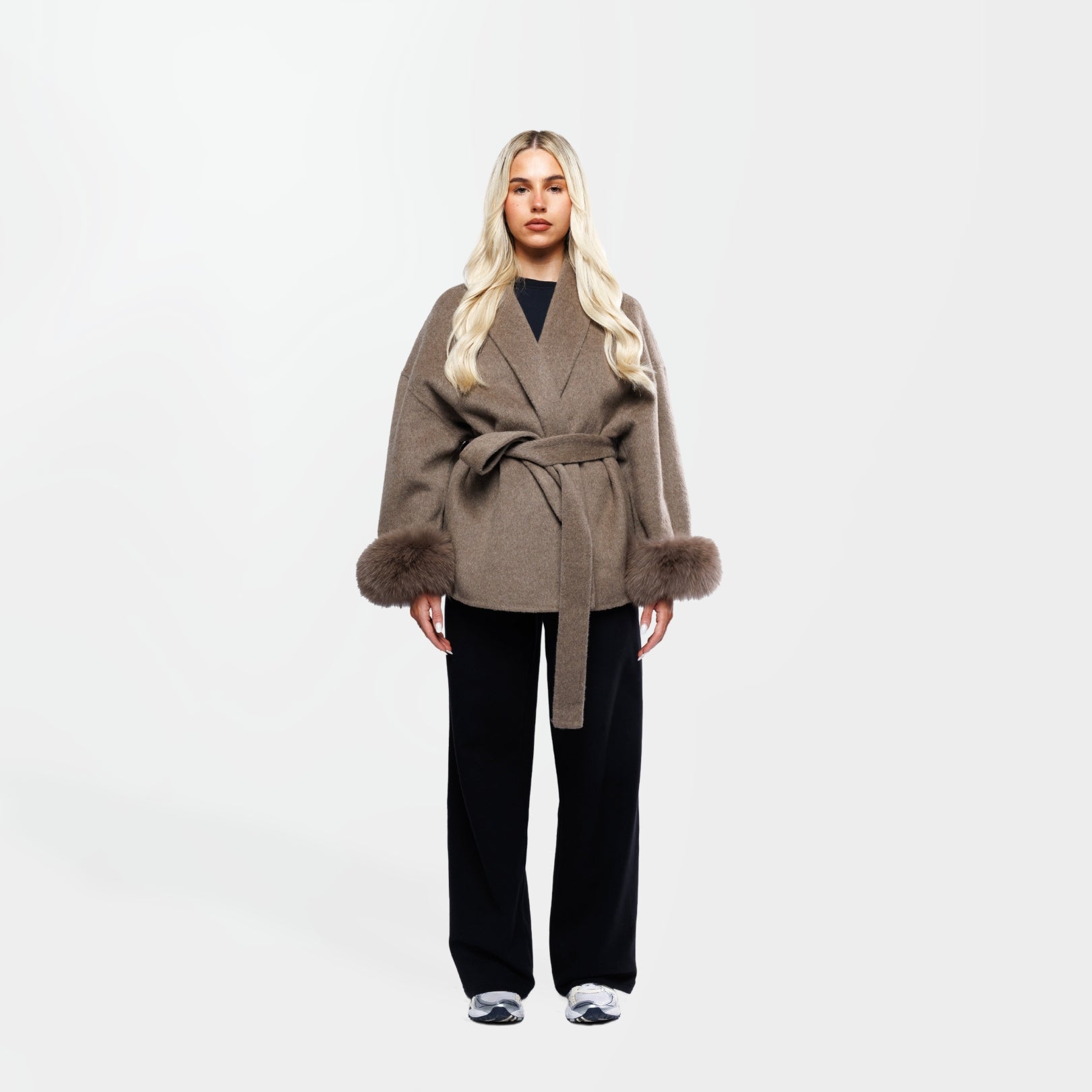 Lilly Wool Coat Noor Laurent
