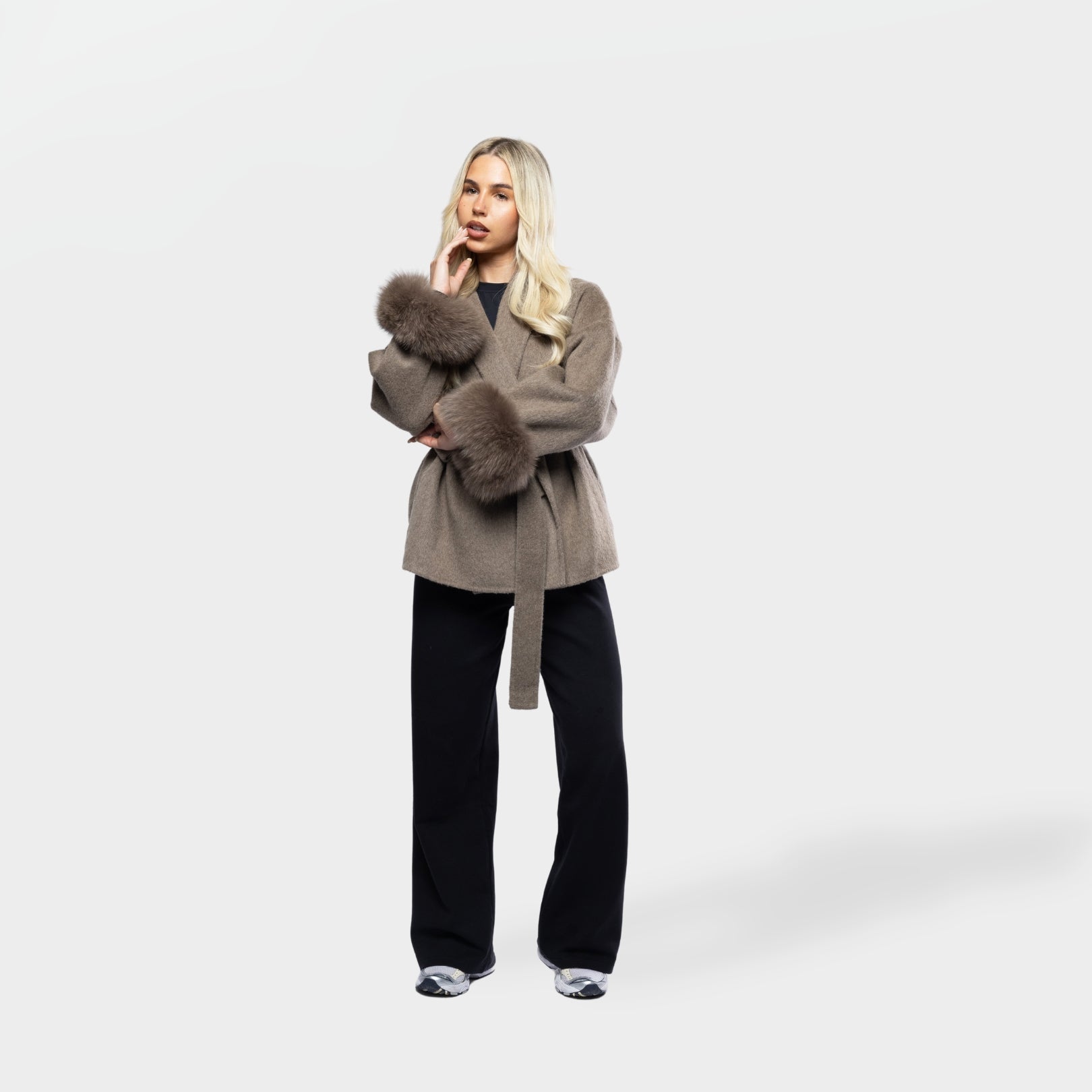 Lilly Wool Coat Noor Laurent