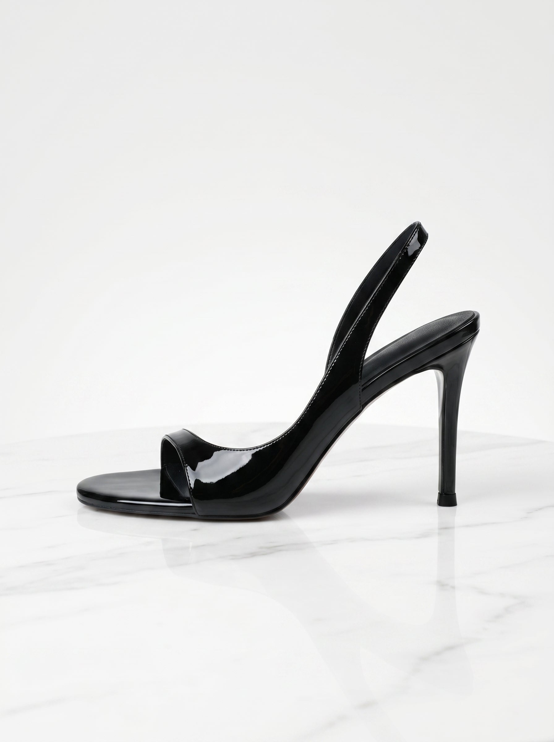 Open Toe Slingback Heel