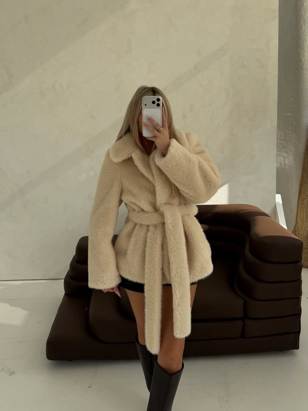 Amara Fur Coat Noor Laurent