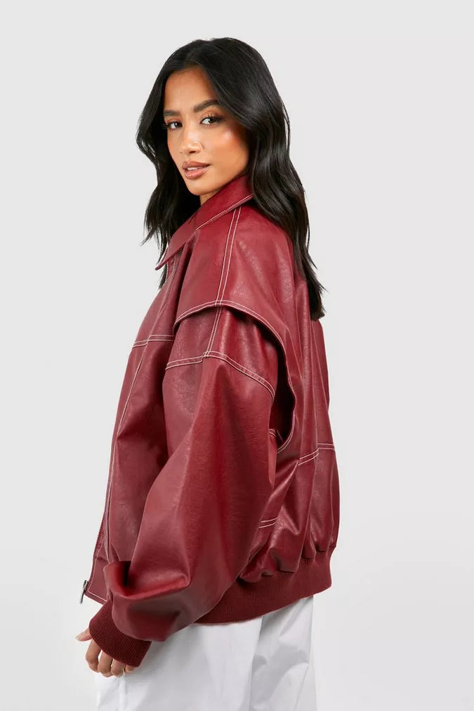 Lizzy Leather Jacket Noor Laurent