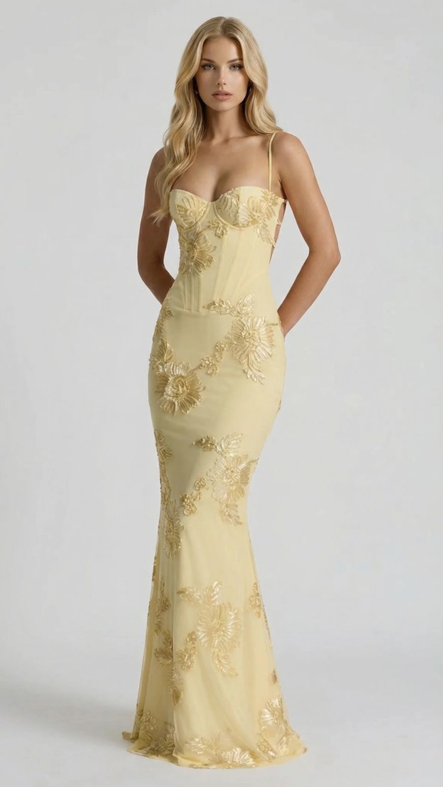 Velour Maxi Dress