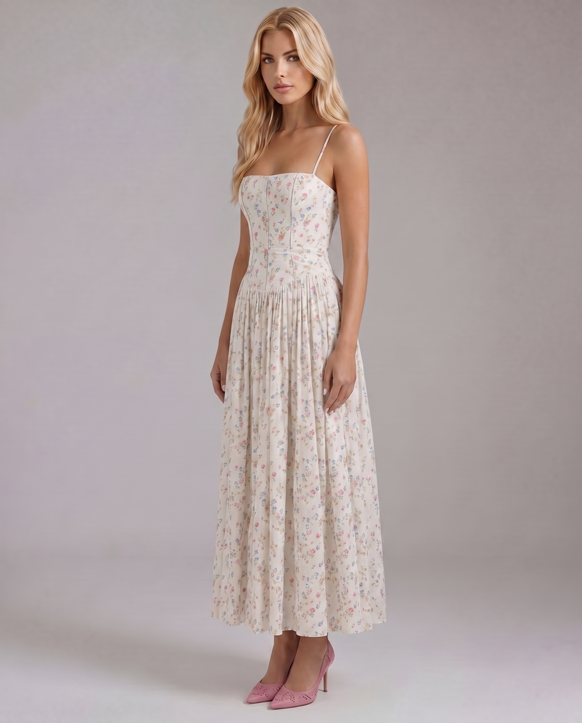 Cielle Midi Dress