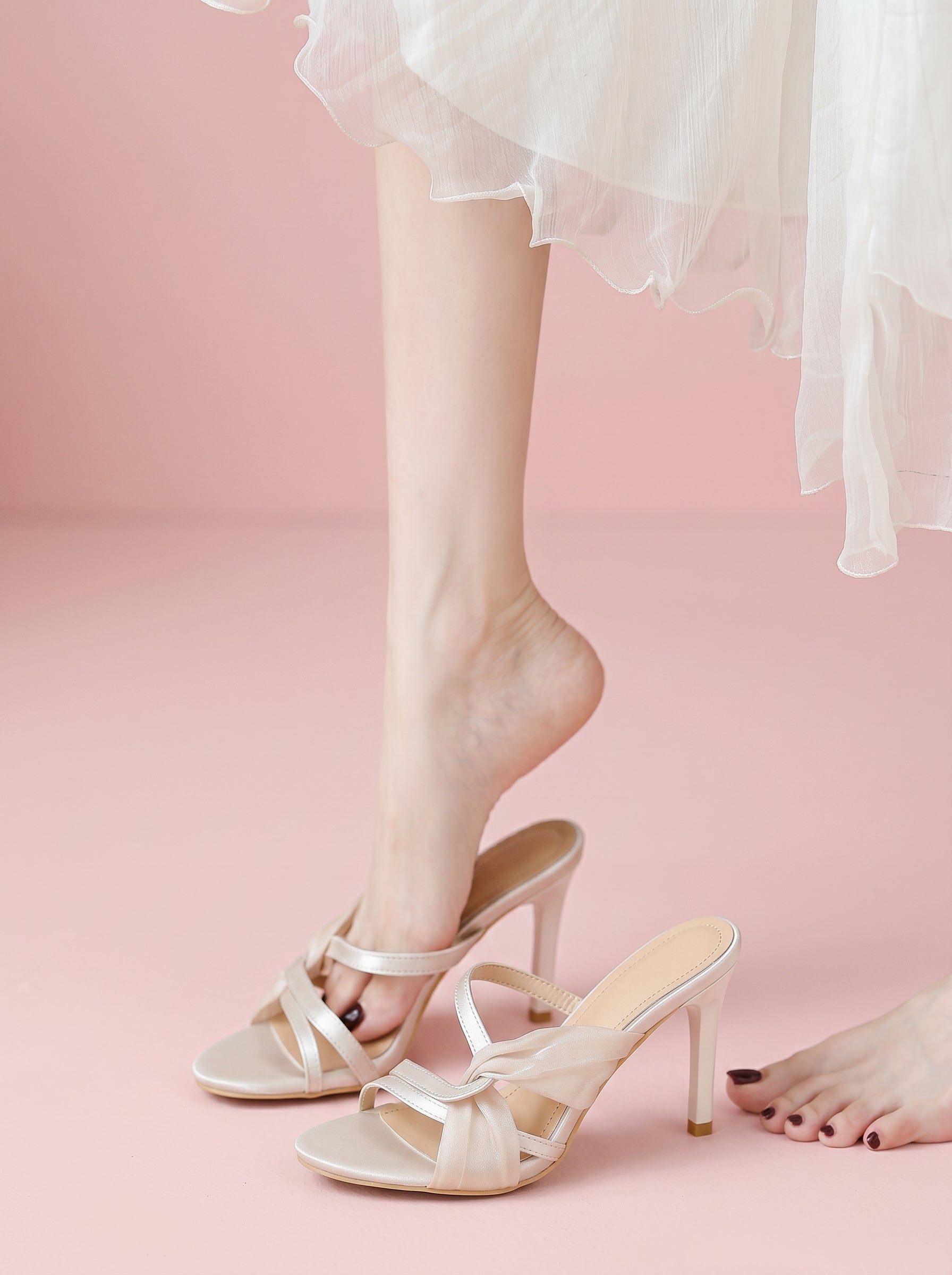 Knotted Stiletto Heel